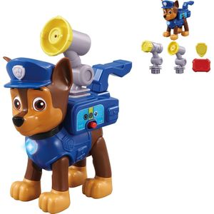 VTech PAW Patrol SmartPup Chase Speelfiguur - Speelgoed Hond - Interactief & Educatief Speelgoed - Kinderspeelgoed 3 Jaar - Blauw