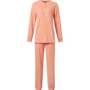 Dames Pyjama Katoen - Coral - Maat L