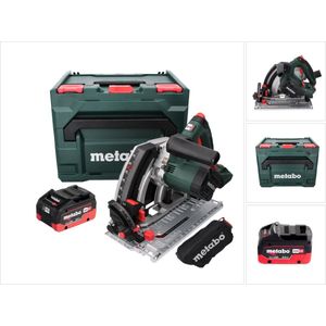 Metabo KT 18 LTX 66 BL Accu-invalcirkelzaag 18 V 165 mm + 1x accu 8.0 Ah + metaBOX - zonder lader