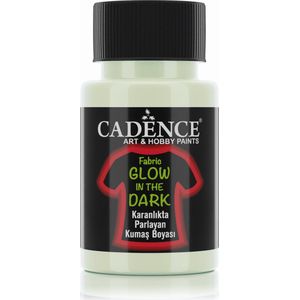 Cadence Glow in the Dark Textielverf 50 ml Natuurlijk Groen