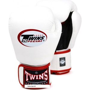 Twins Special - Bokshandschoenen - BGVL 3 - WIT/ZWART - 14oz