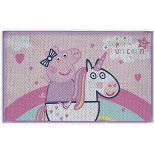 Nickelodeon Vloerkleed Peppa Pig Meisjes 40 X 60 Cm Roze