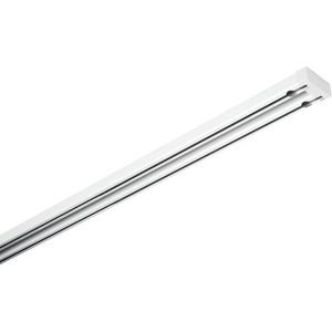 Aluminium gordijnrailset Lara complete set 140-225 cm - Gordijnrails ceiling curtain track