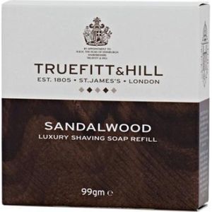 Truefitt & Hill luxe scheerzeep navulling sandelhout