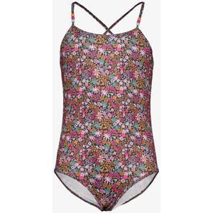 Osaga meisjes badpak met bloemenprint - Roze - Maat 164