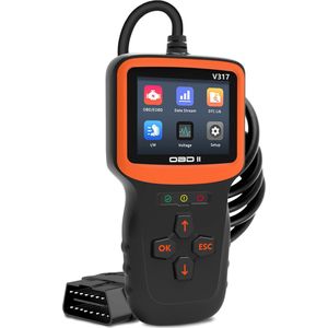 TKMARS OBD2 Scanner - Auto uitlezen - Auto Uitleesapparatuur Boordcomputer - NL Taal - Auto scanner - Diagnose apparatuur voor auto's -OBD Storing Detector Motorstoring- Plug & Play