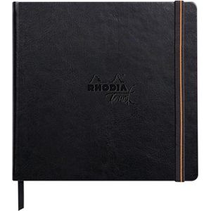 Rhodia Touch Carb’Onbook – 21x21cm zwart papier