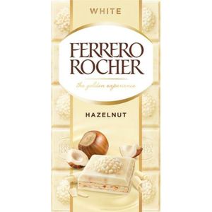 8x 1-2Dry Chocolade Reep Witte 90 gr