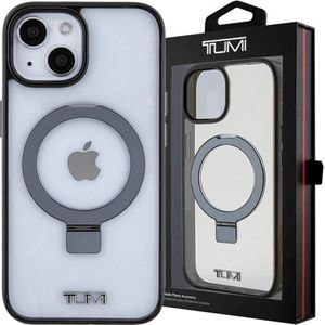 Tumi TUHMP15SSSFC iPhone 15 / 14 / 13 6.1"" wit/witte hardcase Transparante Ringstandaard Magsafe