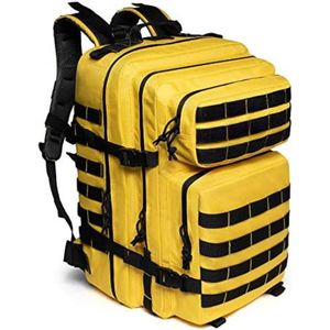 Militaire rugzak - Leger rugzak - Tactical backpack - Leger backpack - Leger tas - 45cm x 33cm x 29cm - 45L - Geel