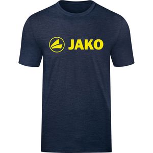 Jako - T-shirt Promo - Blauw met Geel T-shirt Heren-4XL