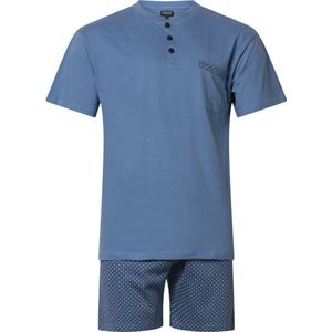 Heren shortama - outfitter - 412685- blue maat M