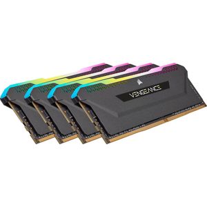 Corsair Vengeance RGB Pro CMH32GX4M4E3200C16, 32 GB, 4 x 8 GB, DDR4, 3200 MHz, 288-pin DIMM