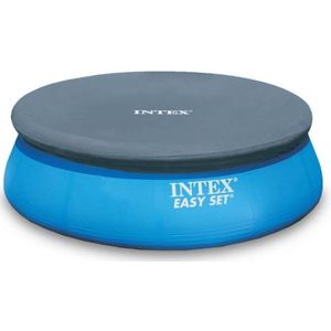 INTEX - Afdekzeil zwembad - rond - 366 cm - donkerblauw