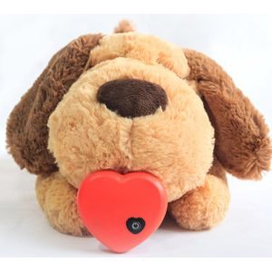 Knuffel met Hartslag Speciaal voor Puppy's - Snuggle Heart Beat Puppy - Hartslagknuffel - Pluche