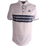 Adidas Golfpolo Core Heren Polyester Wit/navy Maat Xs