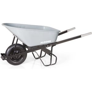 ALDORR Kruiwagen - Hoogwaardig Staal - 170 Liter - Anti-lek band - Heavy Duty - 5 jaar Garantie