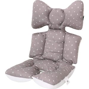 Bastix - Universal Seat Cover, Seat Insert, Baby Seat, Sports Seat, Seat Padding, Winter, Cotton, Breathable For Prams, Pushchairs