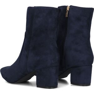 Omoda 0591-2 Enkellaarsjes - Enkelboots met rits - Dames - Blauw - Maat 43