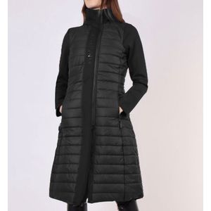 Montar Lange Jas Emma Zwart - S