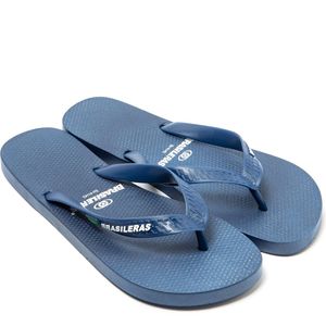 Brasileras Slippers Heren- marineblauw- 43/44