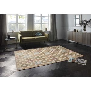 Design vloerkleed 3D Chiers Elle Decoration - koper/bruin 200x300 cm