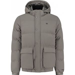 Ballin Amsterdam - Heren Regular fit Jackets Padded - Taupe - Maat XL