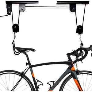 Muur Opknoping Fiets Haak Display Rack - Heavy Duty Fiets Muur Opknoping Rack - Bike Lift Hoist voor Thuis Garage