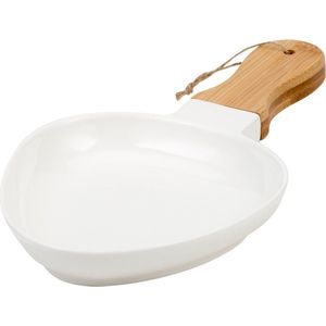 Serveerbord Porselein TERRESTRIAL 32x14,5 cm - Dienblad - Bord - Plateau