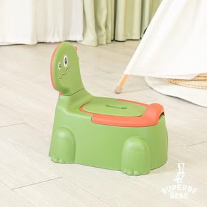 Kinderpotje - Leertoilet met rugleuning - Babytoilet - Baby- en kindertoilet - Comfortabel, antislip, spatwaterdicht en geurbestendig - Eenvoudig legen met uitneembare pot