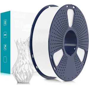 Petg Filament 1.75Mm-3D Printer Filament Petg-Verbeterde Taaiheid En Hoge Slagvastheid-3D Printfilament 1.75 Mm-Geschikt Voor De Meeste Fdm 3D Printers-Spoel Van 1 Kg-Wit