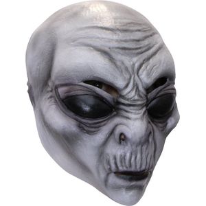 Partychimp Alien Volledig Hoofd Halloween Masker voor bij Halloween Kostuum Volwassenen Carnaval - Latex - One size