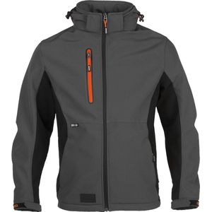 Herock Trystan Softshell jas - Antraciet/Zwart - Maat XXL - Experts