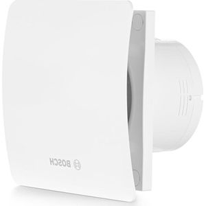 Bathroom Fan 1500 DH W 100 for Ventilation Against Moisture and Mold with Timer - 100 mm Diameter