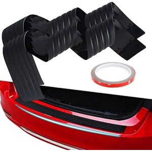 Bumperbescherming van rubber voor de kofferbak - 2 stuks zelfklevend - 90 cm x 8 cm