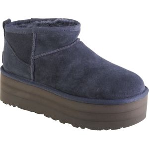 UGG classic ultra mini platform blauw