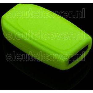 Autosleutel Hoesje geschikt voor Volvo - SleutelCover - Silicone Autosleutel Cover - Sleutelhoesje Glow in the dark / Lichtgevend