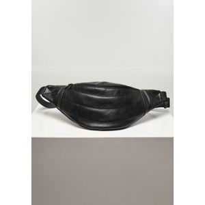 Urban Classics - Puffer Imitation Leather Crossbody tas - Zwart