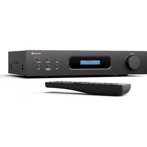 Auna Art22 amplifier DAB+ BT Hifi versterker - Bluetooth - DAB+/FM radio - 2 x 60 W - Zwart
