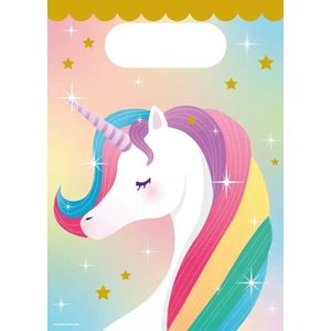 Paper Dreams Gift Bags Unicorn - 6st