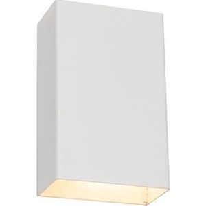 QAZQA otan - Moderne Wandlamp Up Down voor binnen - 2 lichts - D 55 mm - Wit - Woonkamer | Slaapkamer | Keuken