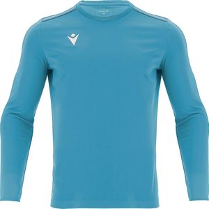 Macron Rigel Hero Voetbalshirt Lange Mouw Heren - Hemelsblauw | Maat: 4XL