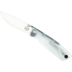 Ontario Zakmes Knife Wraith Folder - Ice Series Clear