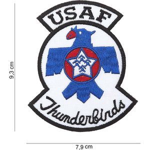 Embleem stof USAF thunderbird