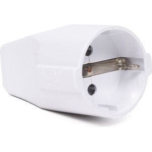 Benson Stekker contra - wit - 16 Ampère - randaarde - CE-keur