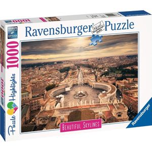 Rome Puzzel (1000 stukjes) - Stadsleven Thema