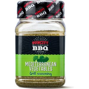 SunCity BBQ Mediterranean Vegetable Grill Rub - 280 gram - Kruiden & Specerijen