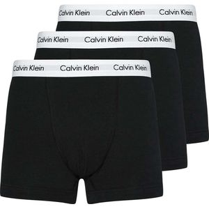 Calvin Klein 3-Pack Heren Boxershorts - Zwart - Maat S