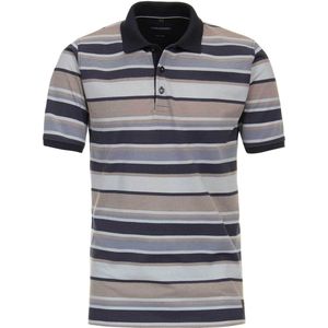 Casa Moda - Poloshirt Blauw - Regular-fit - Heren Poloshirt Maat 5XL
