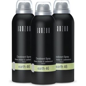 JANZEN Deodorant Spray Earth 46 3-pack